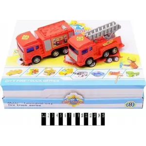 Mechanical toy ASKATO Askato Straż pożarna MIX - mechanical playset fire truck figures