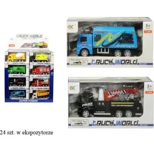 Toy truck Swede Ciężarówka z napędem MIX – mechanical push‑drive model by Swede