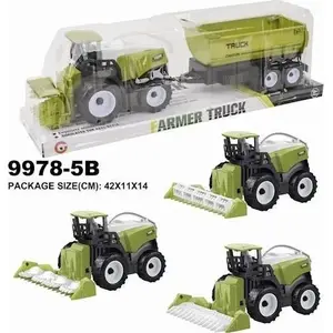 Woopie rotaļu traktors MIX — mehāniska rotaļlieta bērniem