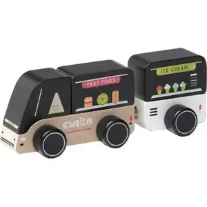 Koka Food Truck rotaļlieta Cubika modelis 6515542, mehāniska spēle