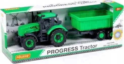 Rotaļu traktors Polesie Progres 91284, inerciālais