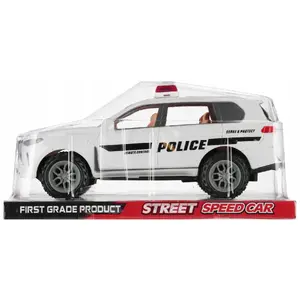 Механическая игрушечная машина Mega Creative AUTO POLICJA P/B 29×15×13 см (модель 055-61)