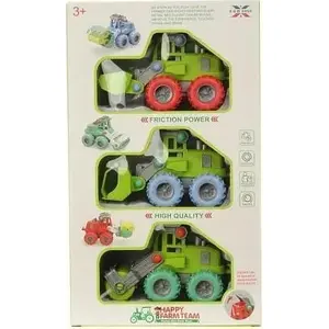 Mechanical toy vehicle set Adar 551824 – assortment of small mechanical vehicles by Adar