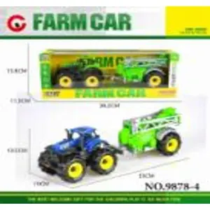 Игрушечный трактор Pro Kids 9878-4 — детская механическая модель Pro Kids