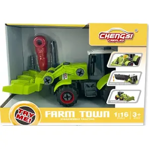 Игрушечный трактор TEKA Traktor do skręcania модель 570540 — механическая игрушка для тяги и поворота
