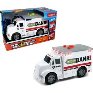 Mechanical toy Trifox Furgonetka bankowa na baterie – battery-powered toy van, brand Trifox