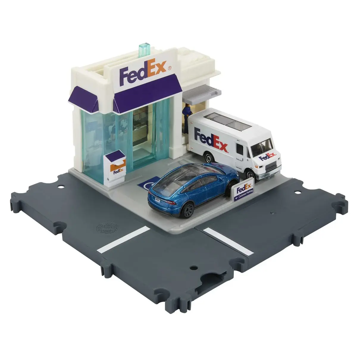 MATTEL Matchbox Action Drivers — FedEx Package Center Photo 4