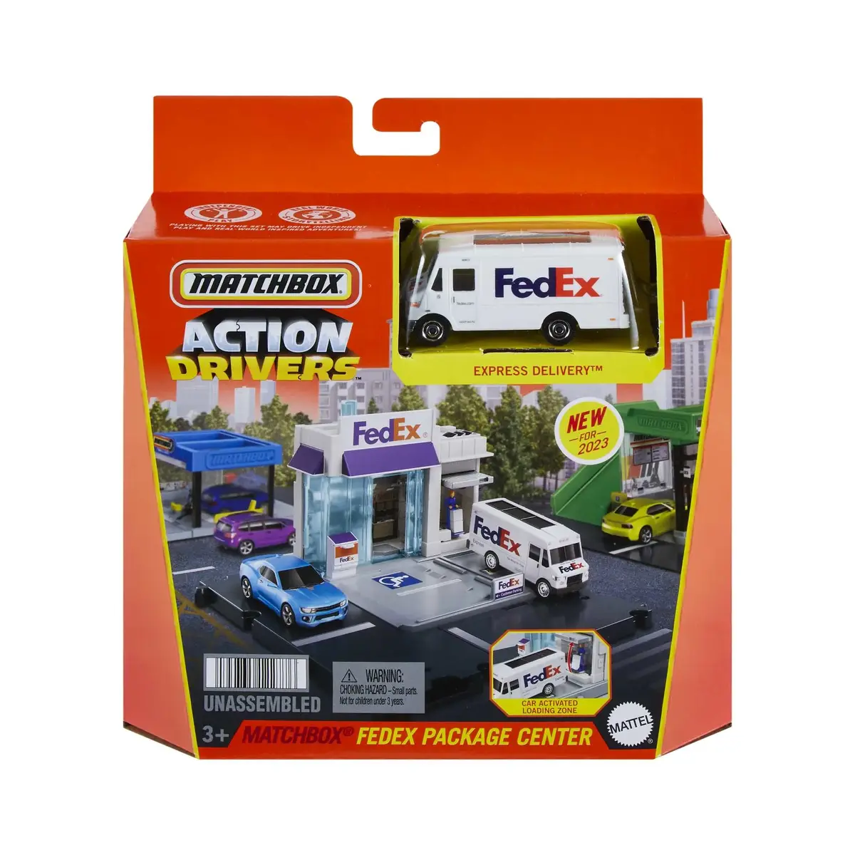MATTEL Matchbox Action Drivers — FedEx Package Center Photo 6