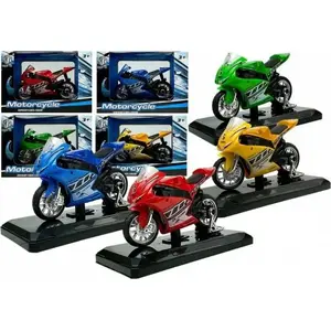 Toy motorcycle LEAN Sport model 5061 1:18 scale, mechanical, sound effects, available in 4 colors