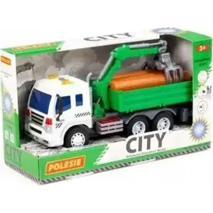 Игрушечный самосвал Polesie AUTO CIEZAR 32 см — пластиковая строительная машина для детей