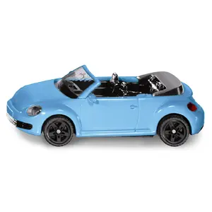 Die-cast toy car TREFL Siku VW The Beetle convertible, metal/plastic, blue, age 3+