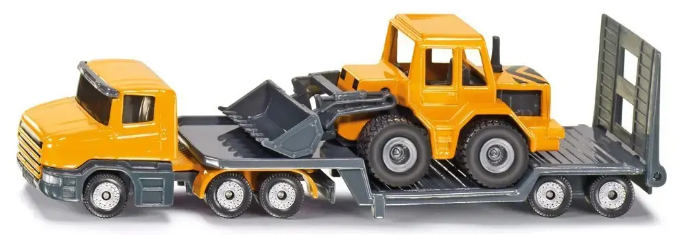Siku Low loader с фронтальным погрузчиком — модель 1616 Photo 4