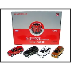 Toy car Hipo Auto Toyota Prado 12 cm with light and sound (HXFY072)
