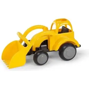 Rotaļlietu traktors Viking Toys Traktor Construction 045-31215 — plastmasas celtniecības transportlīdzeklis bērniem