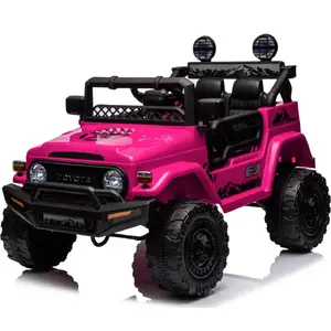 Toy Toyota FJ Cruiser children's ride-on vehicle, pink (model PA.JJ2099.ROZ)