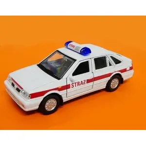 Welly Polonez Caro 1:39 die-cast model car, white, scale 1:39