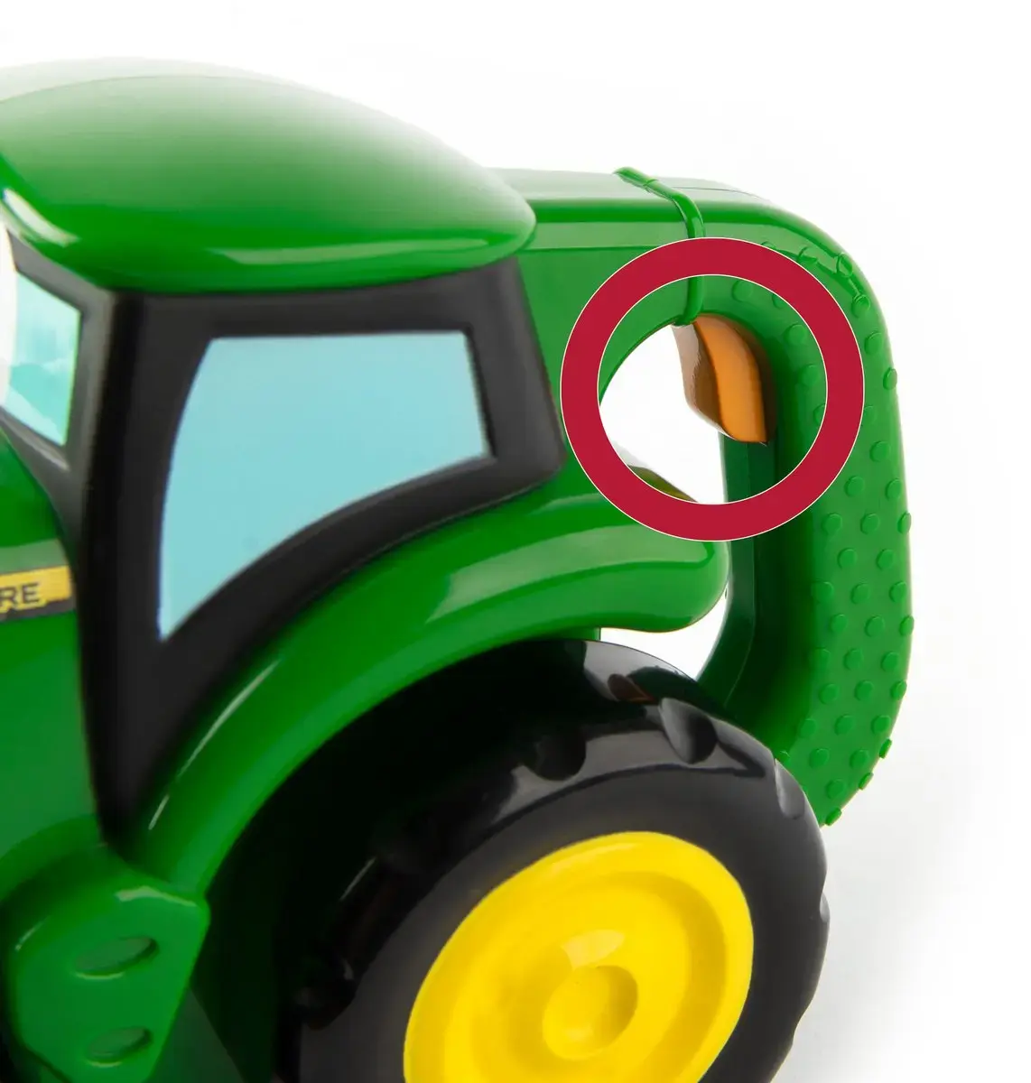 TOMY Tractor B47216 — play vehicle, 2×AA, green Photo 2