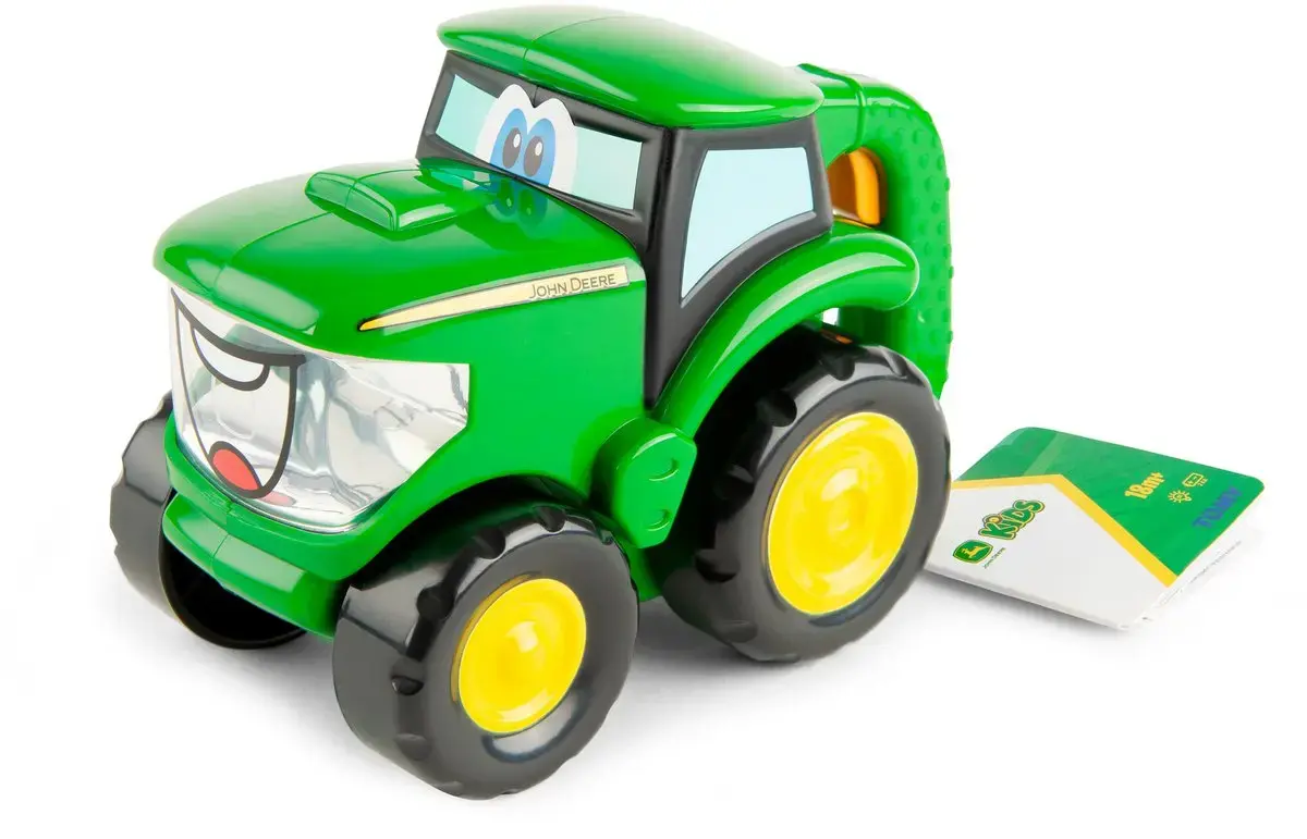 TOMY Tractor B47216 — play vehicle, 2×AA, green Photo 3