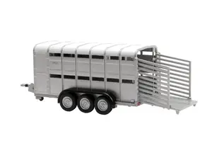 Игровой прицеп TOMY 40710A1 — металл и пластик, чёрный/серебристый, 3+ лет