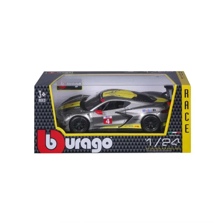 Bburago Chevrolet Corvette C8R модель 1:24 Photo 3