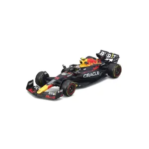 Bburago RedBull F1 RB19 sacīkšu automašīnas modelis 1:43, iepriekš salikts
