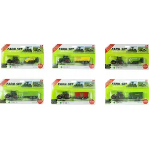 TEKA tractor with trailer model 614778 – mechanical toy, playset