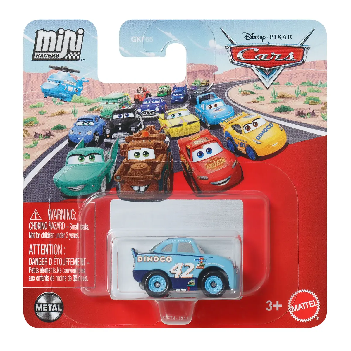 MATTEL Disney Pixar Cars Mini Racer die-cast toy Photo 4