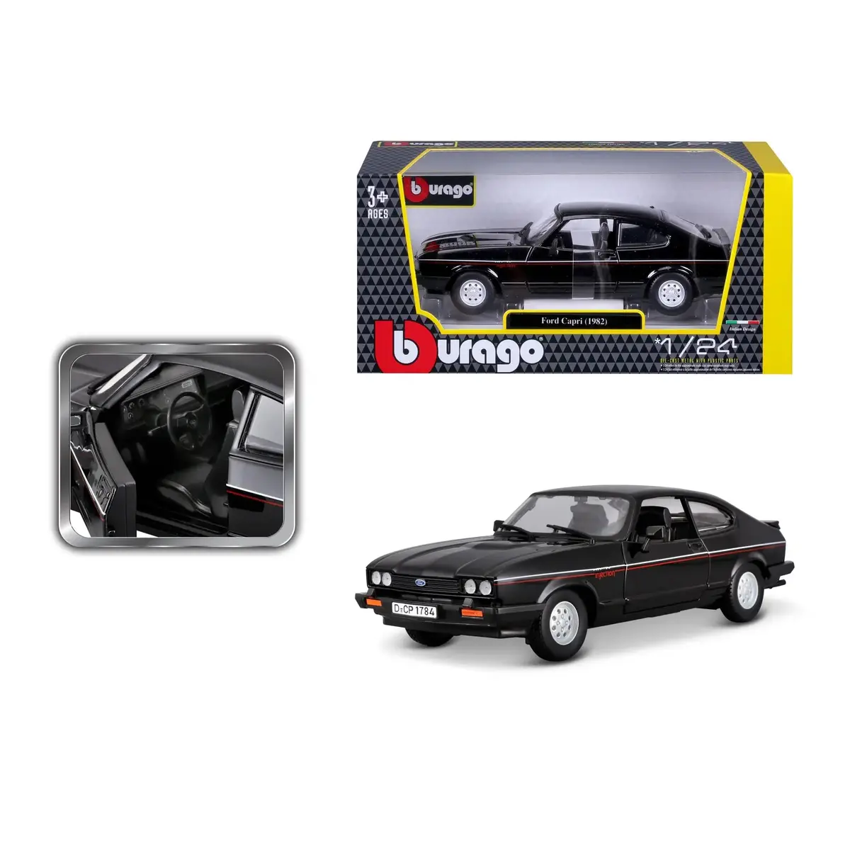 Bburago Ford Capri GT (1982) модель 1:24 Photo 3