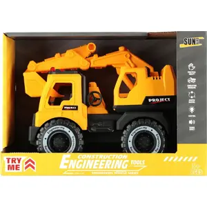 Механическая игрушка экскаватор Mega Creative AUTO CIEZAR KOPARKA B/O 27x19x12 см
