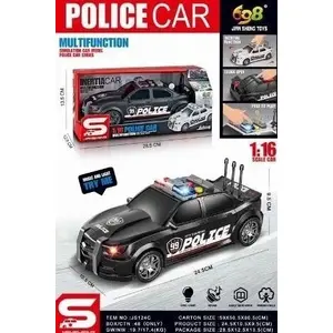 Rotaļu policijas mašīna Technok 551795 – plastmasas bērnu modelis