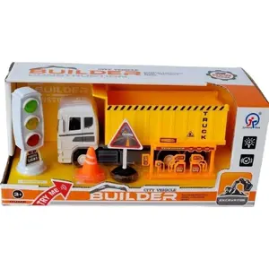Toy dump truck Revers Zestaw wywrotka 6633 – mechanical playset, small-scale model