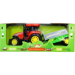 Механическая игрушечная трактор Swede Zabawka Traktor Q4402 модель 10071