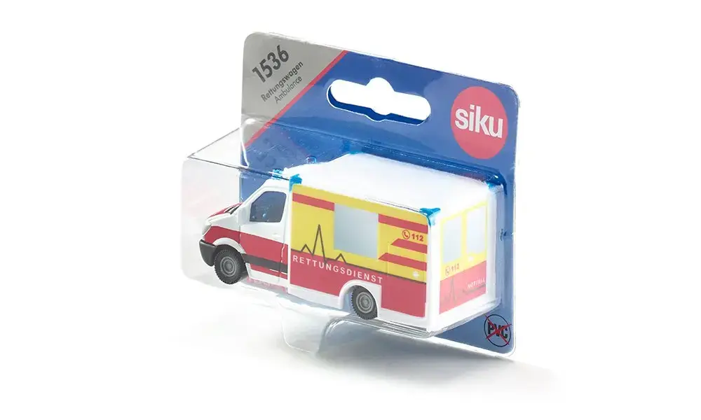 Siku S1536 Glābšanas automašīna rotaļlieta Photo 4