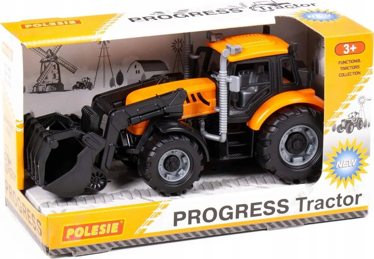 Rotaļu traktors Polesie TRAKTOR P/B AKC