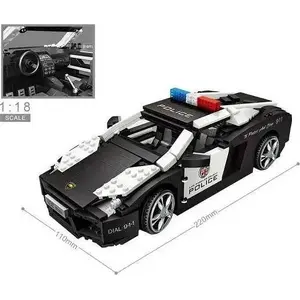 Toy Police Car Loz model 6932691911133 — construction set for children