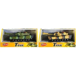 Механическая игрушечная танк Mega Creative CZOLG DZ/SW P/B 21x11x9 см military mix