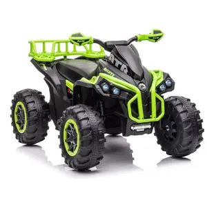 LEANToys Quad Na Akumulator GTS1199 — детский электрический квадроцикл GTS1199, зелёный