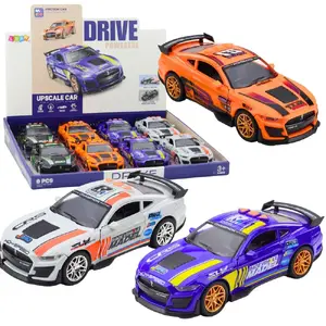 Toy Racing Car LEANToys GT 500 — opening doors, motorized drive, lights and sounds