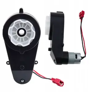 Electric Gear Motor 12V 45W RS550 35,000 RPM for Battery-Powered Ride-On Vehicles