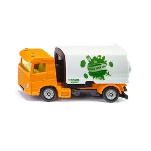 Toy car Siku Sweeper S1104 — preassembled mechanical sweeper, 32×40×80 mm