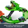 MATTEL Hot Wheels Sharks vs. Dinos Dragon Destruction набор Photo 7