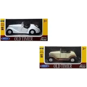 Die-cast model car Welly Old Cars 1:36 scale — collectible mechanical toy