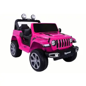Каталка-качалка lean cars 15559 — детская машинка-каталка, розовая, световые эффекты, на батарейках