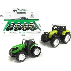 Metal Toy Tractor Artyk model 159299 — mixed colors, single piece