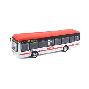 Bus toy Bburago 32102 — metal and plastic play vehicle for ages 3–99, multicolour