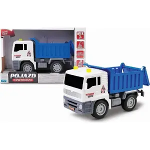 Artyk Wywrotka z napędem — mehāniskā rotaļu pašizgāzēja zēniem, uz baterijām, modelis 5901811142963