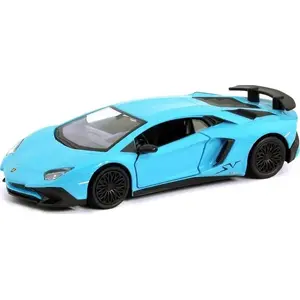Daffi Lamborghini Aventador LP750-4 Superveloce blue — Die-cast model car, scale not specified