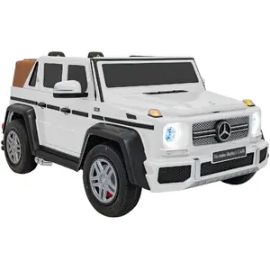 Электромобиль Costway Mercedes-Benz Maybach G650 детский, белый