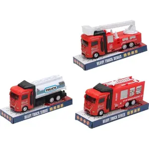 Mechanical toy fire truck TEKA Auto strażackie model 620256
