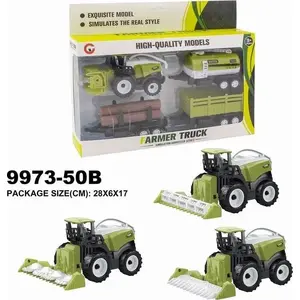 Игрушечный трактор Pro Eximp 9973-50B — механический набор, модель 9973-50B